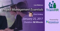 TrainHR is conducting a Webinar on Project Management Essentials
